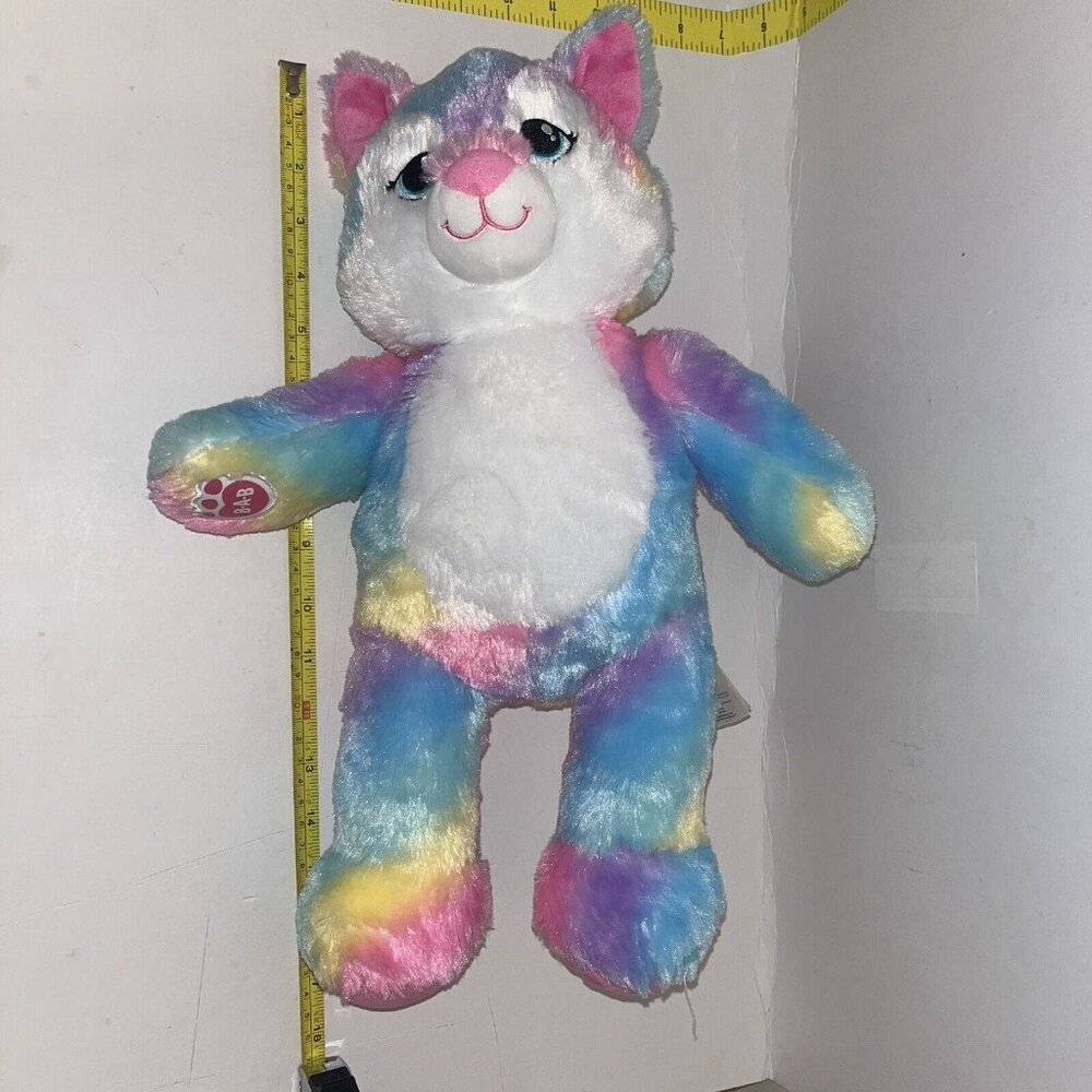 17" Build A Bear Great Wolf Lodge EXCLUSIVE RAINBOW Plush Limited Edition BAB - Picture 10 of 10